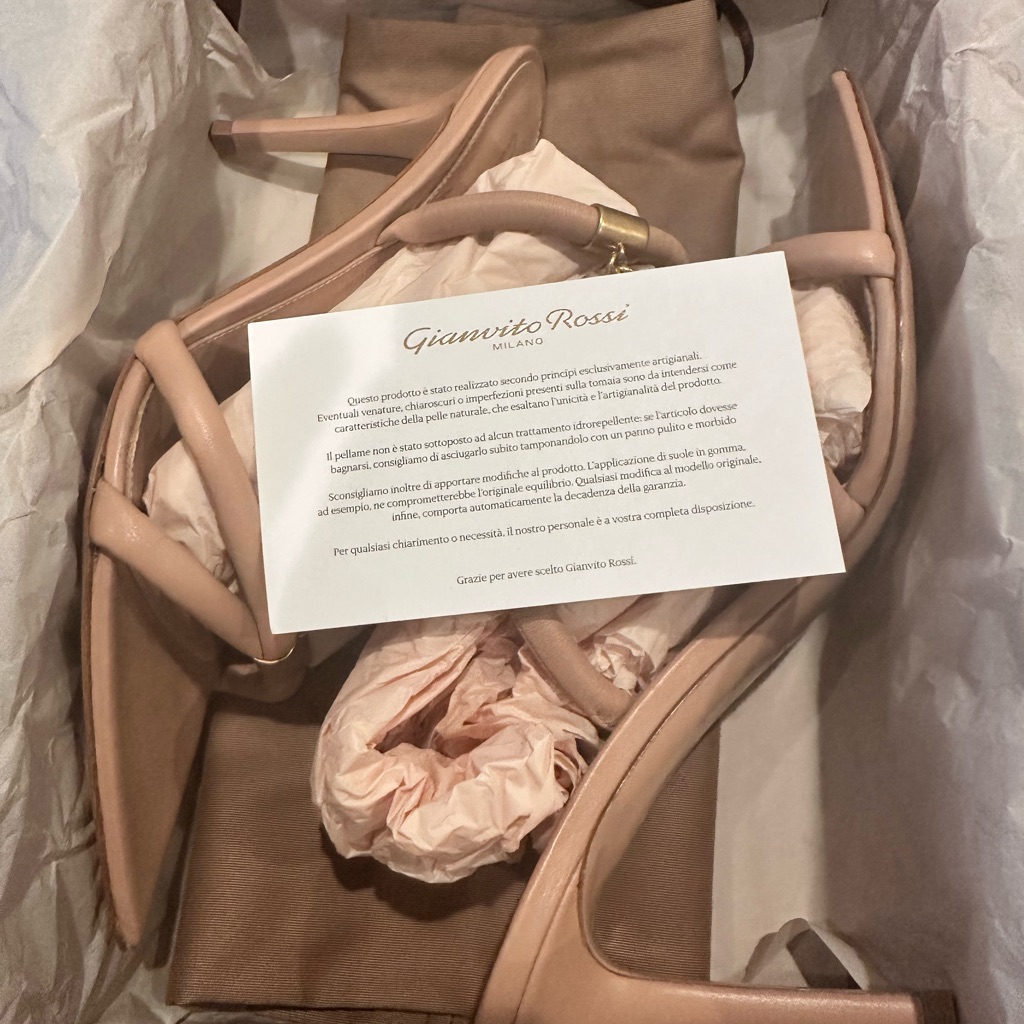 Brand New Gianvito Rossi Minerva Sandals  39